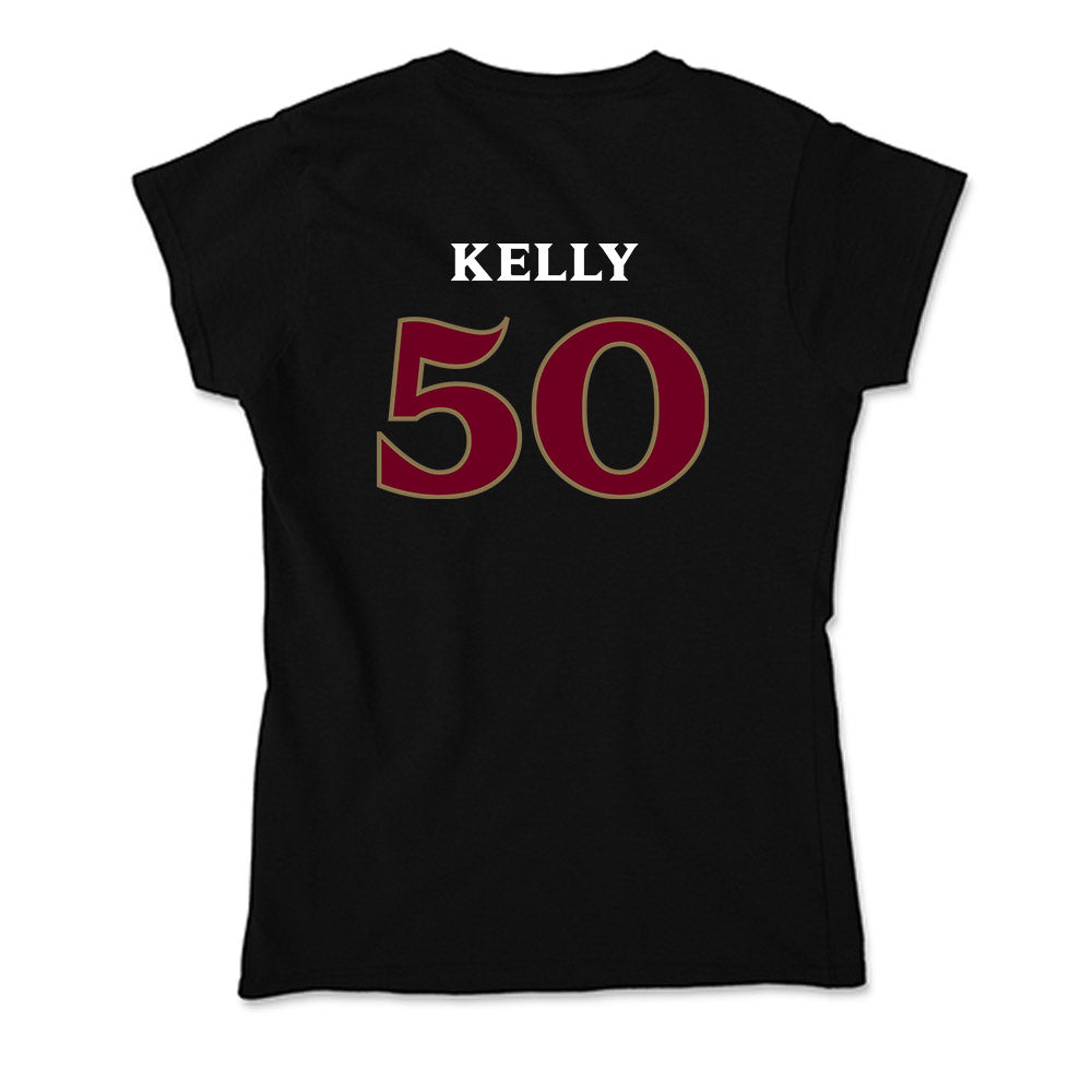 Elon - NCAA Football : Nhycer Kelly - Soft Style Women’s T-Shirt-1