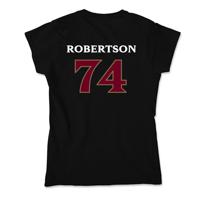 Elon - NCAA Football : Webb Robertson - Soft Style Women’s T-Shirt-1