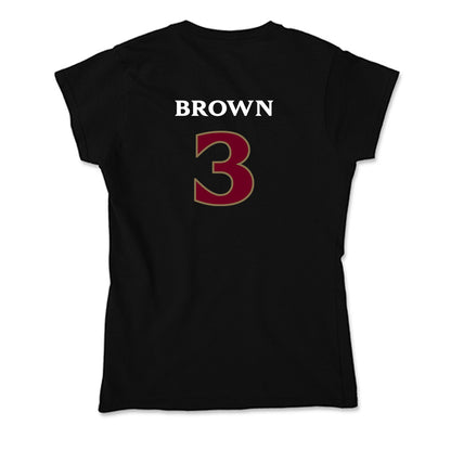 Elon - NCAA Football : Kahmari Brown - Soft Style Women’s T-Shirt-1