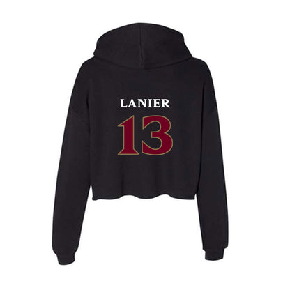 Elon - NCAA Women's Volleyball : Cameron Lanier - Women's Crop Fleece Hoodie-1