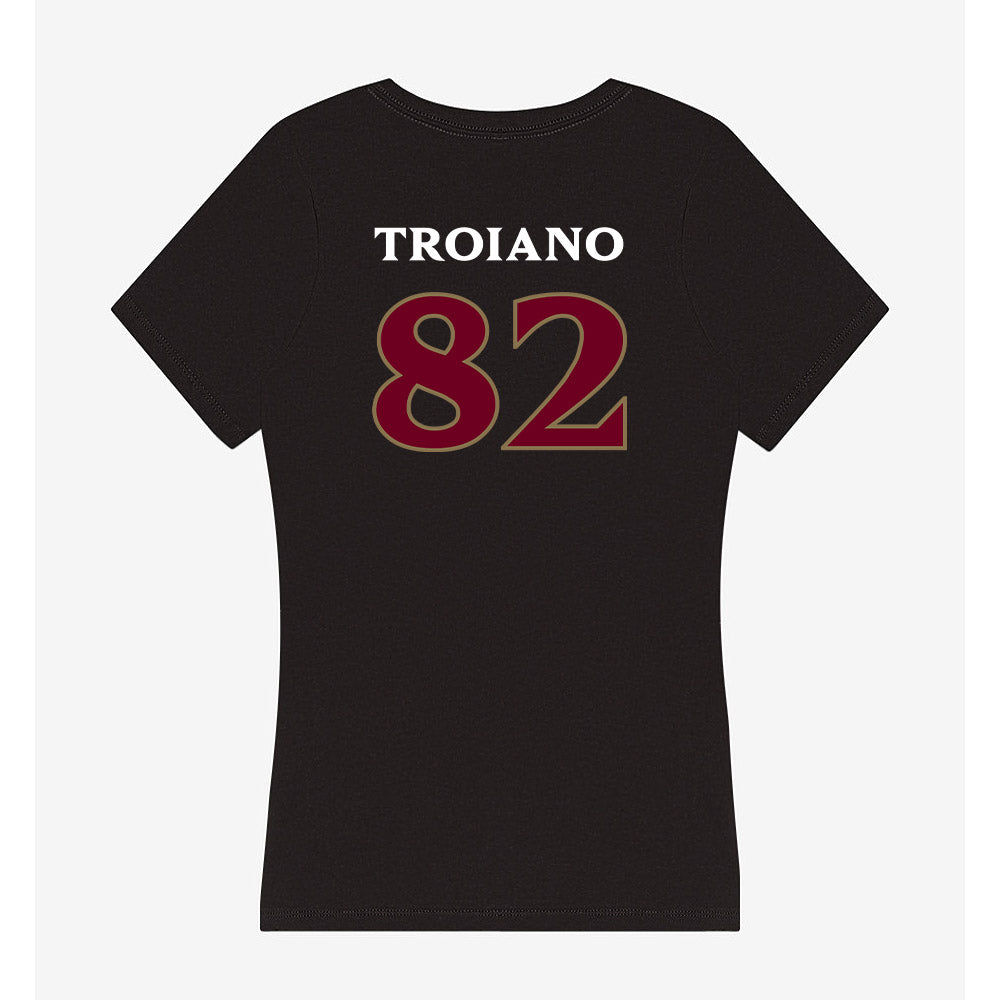 Elon - NCAA Football : Max Troiano - Women's V-Neck T-Shirt-1