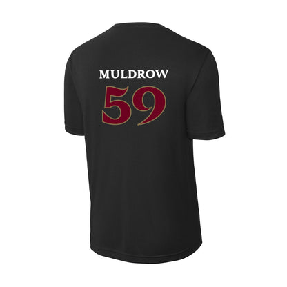 Elon - NCAA Football : Michael Muldrow - Activewear T-Shirt-1