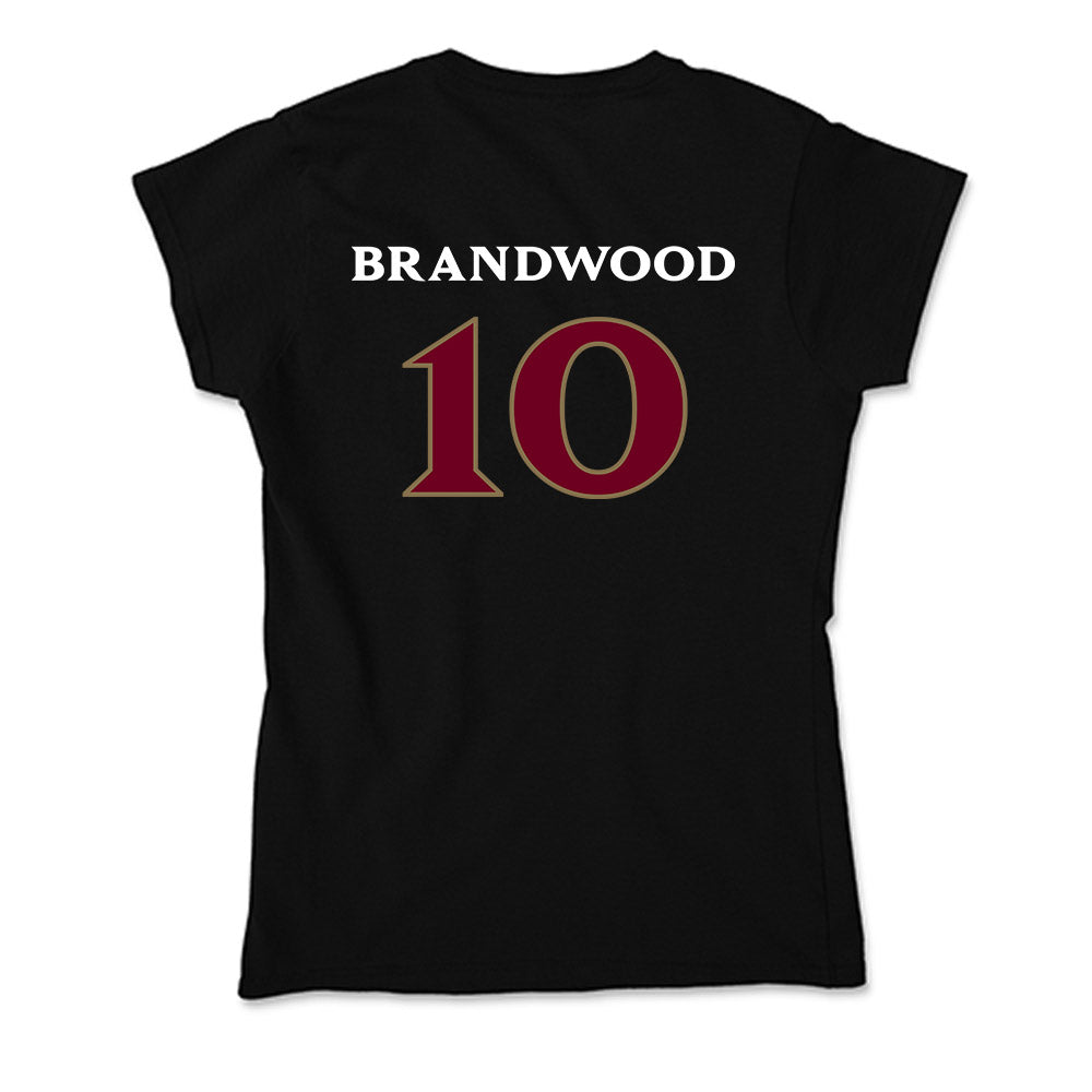 Elon - NCAA Football : Gavin Brandwood - Soft Style Women’s T-Shirt-1