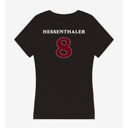 Elon - NCAA Softball : Greta Hessenthaler - Women's V-Neck T-Shirt-1