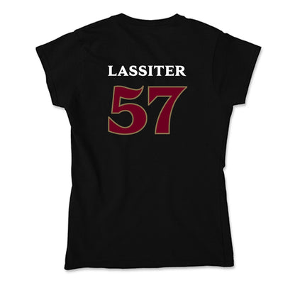 Elon - NCAA Football : Demari Lassiter - Soft Style Women’s T-Shirt-1