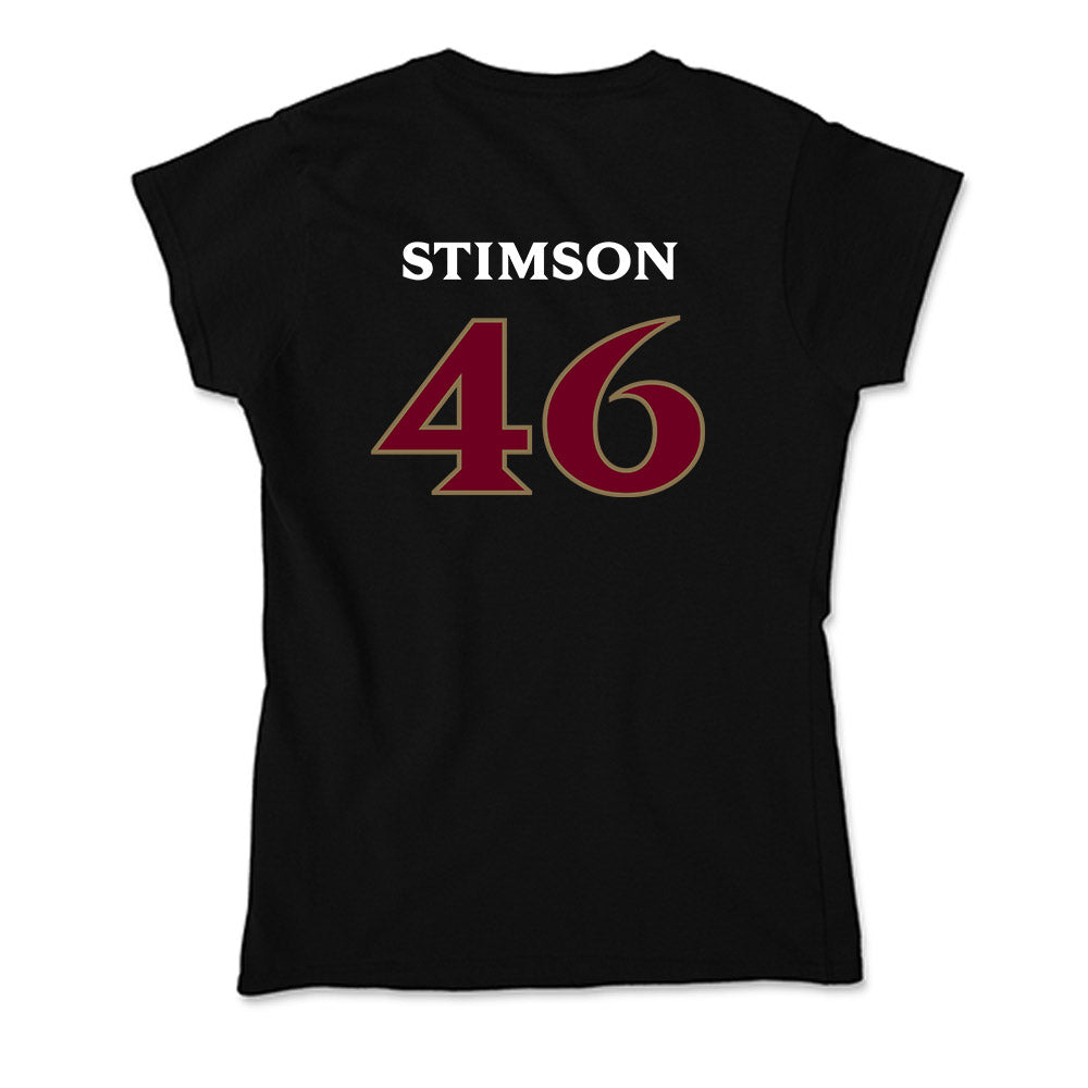 Elon - NCAA Football : Carter Stimson - Soft Style Women’s T-Shirt-1