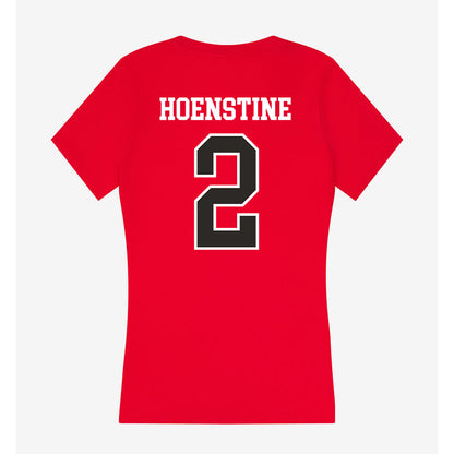 St. Francis - NCAA Football : Jeff Hoenstine - Women's V-Neck T-Shirt-1