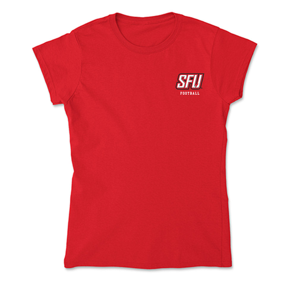 St. Francis - NCAA Football : Efrain Quiles - Soft Style Women’s T-Shirt-0
