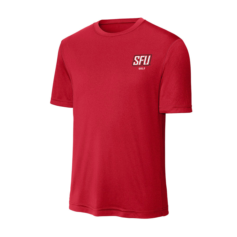 St. Francis - NCAA Men's Golf : Joseph Miller - Activewear T-Shirt-0