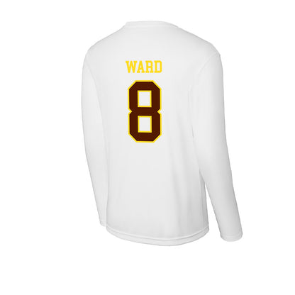Western Michigan - NCAA Men's Basketball : Hudson Ward - Activewear Long Sleeve T-Shirt-1