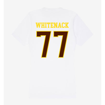 Western Michigan - NCAA Football : Hunter Whitenack - Women's V-Neck T-Shirt-1