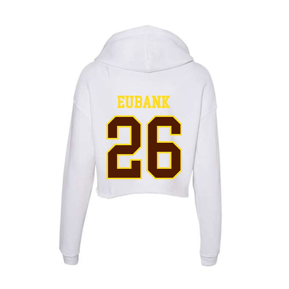 Western Michigan - NCAA Football : Huston Eubank - Women's Crop Fleece Hoodie-1