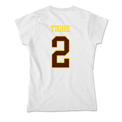 Western Michigan - NCAA Softball : Caitlin Tighe - Soft Style Women’s T-Shirt-1