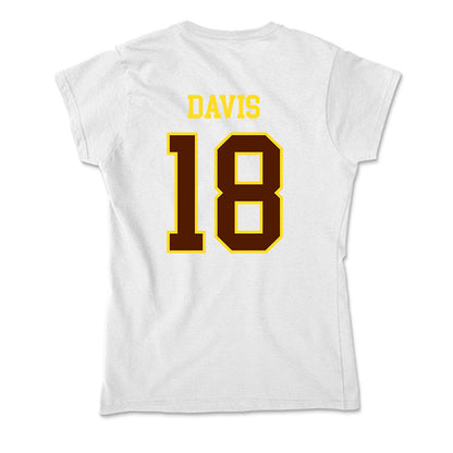Western Michigan - NCAA Football : Micah Davis - Soft Style Women’s T-Shirt-1