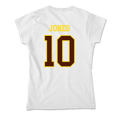 Western Michigan - NCAA Football : Brady Jones - Soft Style Women’s T-Shirt-1