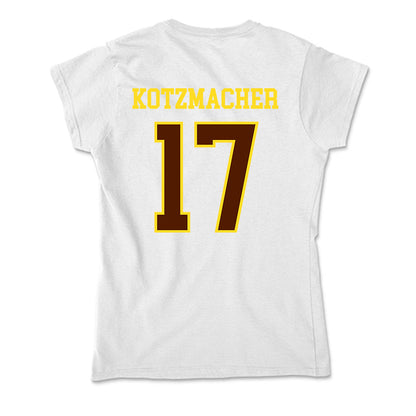 Western Michigan - NCAA Softball : Kendall Kotzmacher - Soft Style Women’s T-Shirt-1