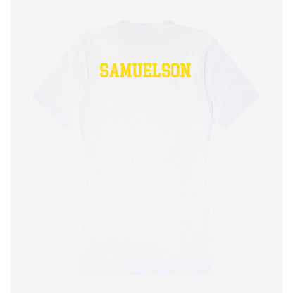 Western Michigan - NCAA Women's Gymnastics : Reese Samuelson - Women's V-Neck T-Shirt-1