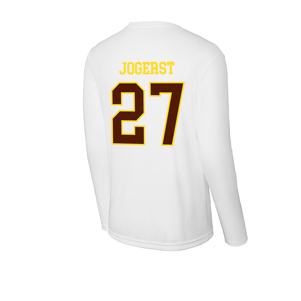 Western Michigan - NCAA Men's Soccer : Adrian Jogerst - Activewear Long Sleeve T-Shirt-1