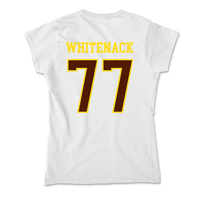 Western Michigan - NCAA Football : Hunter Whitenack - Soft Style Women’s T-Shirt-1