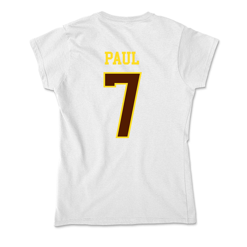 Western Michigan - NCAA Football : Isaiah Paul - Soft Style Women’s T-Shirt-1