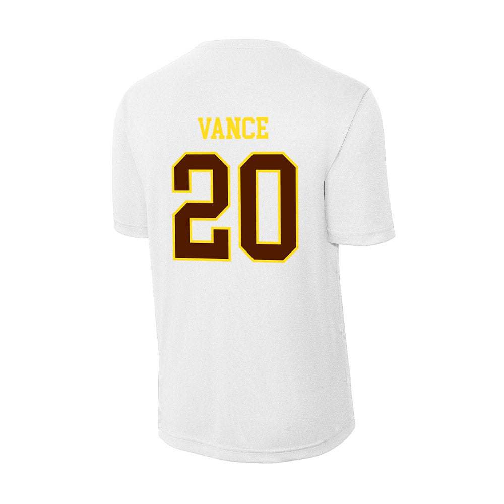 Western Michigan - NCAA Women's Soccer : Meredith Vance - Activewear T-Shirt-1