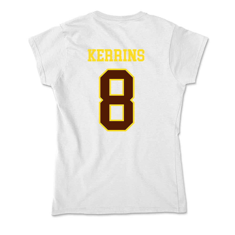 Western Michigan - NCAA Baseball : Luke Kerrins - Soft Style Women’s T-Shirt-1