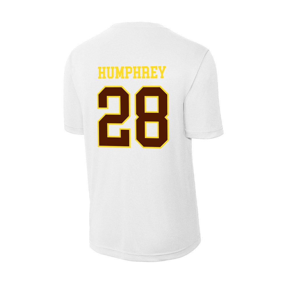 Western Michigan - NCAA Men's Ice Hockey : Ryan Humphrey - Activewear T-Shirt-1