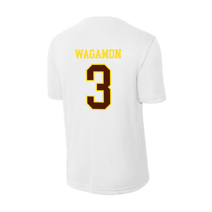 Western Michigan - NCAA Women's Soccer : RJ Wagamon - Activewear T-Shirt-1