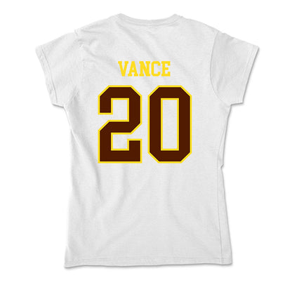 Western Michigan - NCAA Women's Soccer : Meredith Vance - Soft Style Women’s T-Shirt-1
