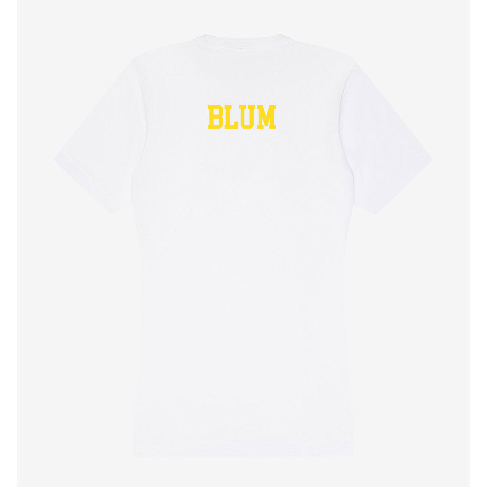 Western Michigan - NCAA Women's Golf : Madeline Blum - Women's V-Neck T-Shirt-1