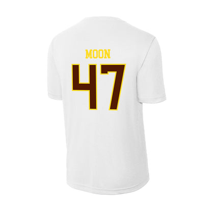 Western Michigan - NCAA Football : Domanick Moon - Activewear T-Shirt-1