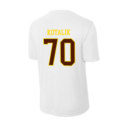 Western Michigan - NCAA Football : KJ Kotalik - Activewear T-Shirt-1