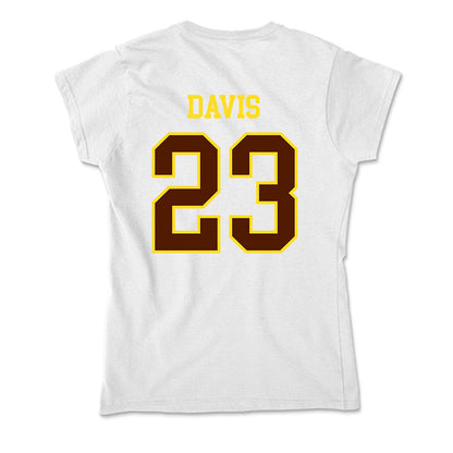 Western Michigan - NCAA Football : Jayden Davis - Soft Style Women’s T-Shirt-1