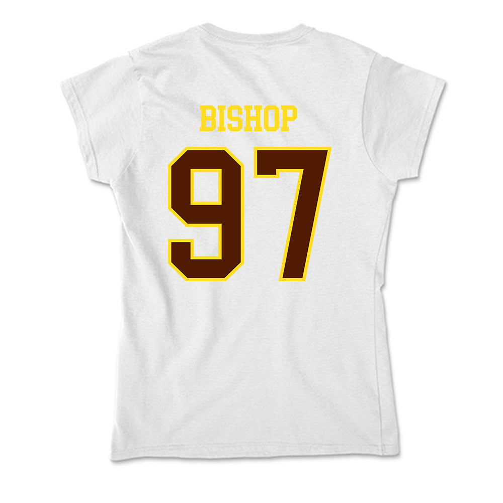 Western Michigan - NCAA Football : Noah Bishop - Soft Style Women’s T-Shirt-1