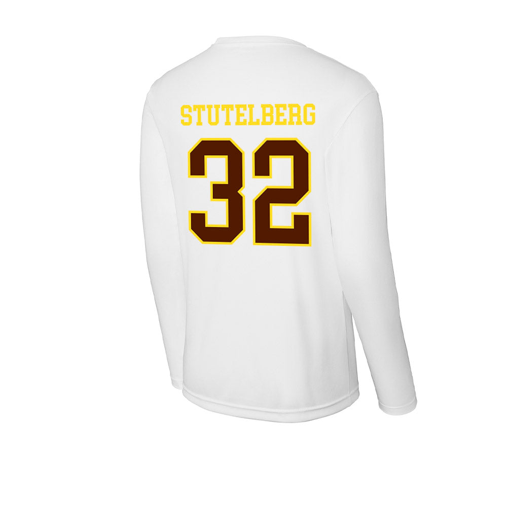 Western Michigan - NCAA Women's Basketball : Maggie Stutelberg - Activewear Long Sleeve T-Shirt-1