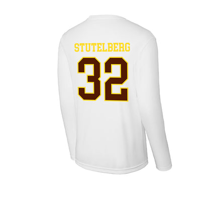 Western Michigan - NCAA Women's Basketball : Maggie Stutelberg - Activewear Long Sleeve T-Shirt-1