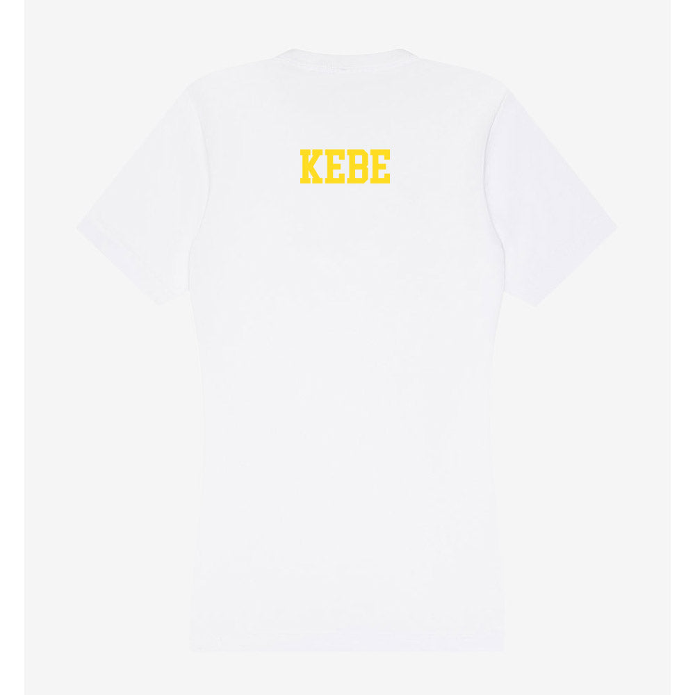 Western Michigan - NCAA Women's Track & Field : Mabinty Kebe - Women's V-Neck T-Shirt-1