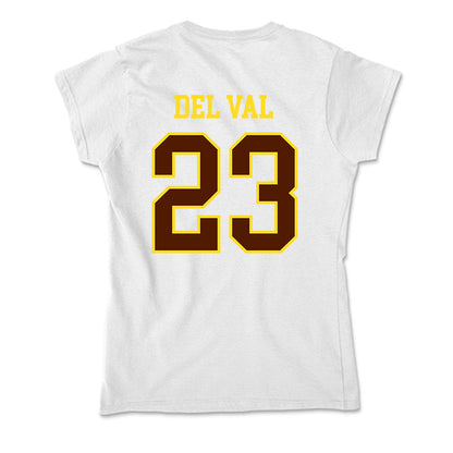 Western Michigan - NCAA Softball : Alysa Del Val - Soft Style Women’s T-Shirt-1