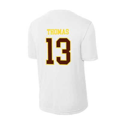 Western Michigan - NCAA Football : Jordon Thomas - Activewear T-Shirt-1