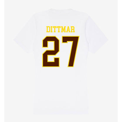 Western Michigan - NCAA Softball : Riley Dittmar - Women's V-Neck T-Shirt-1