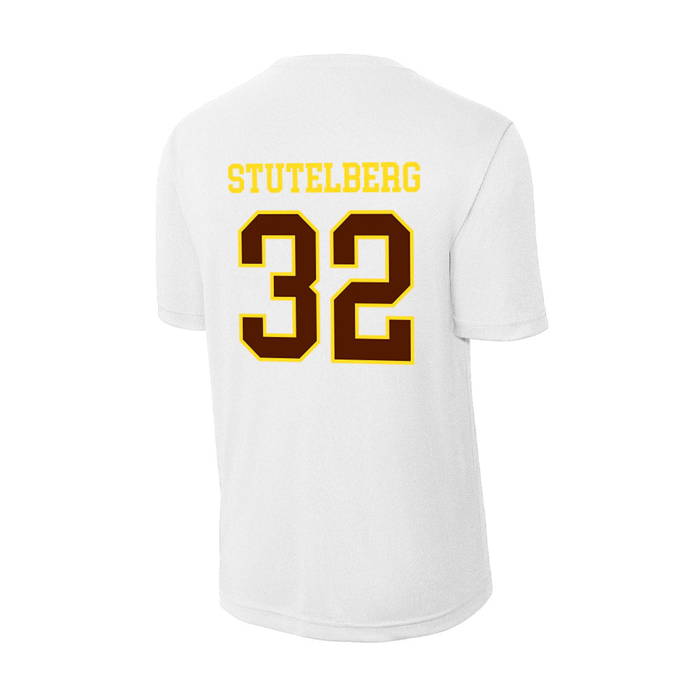 Western Michigan - NCAA Women's Basketball : Maggie Stutelberg - Activewear T-Shirt-1
