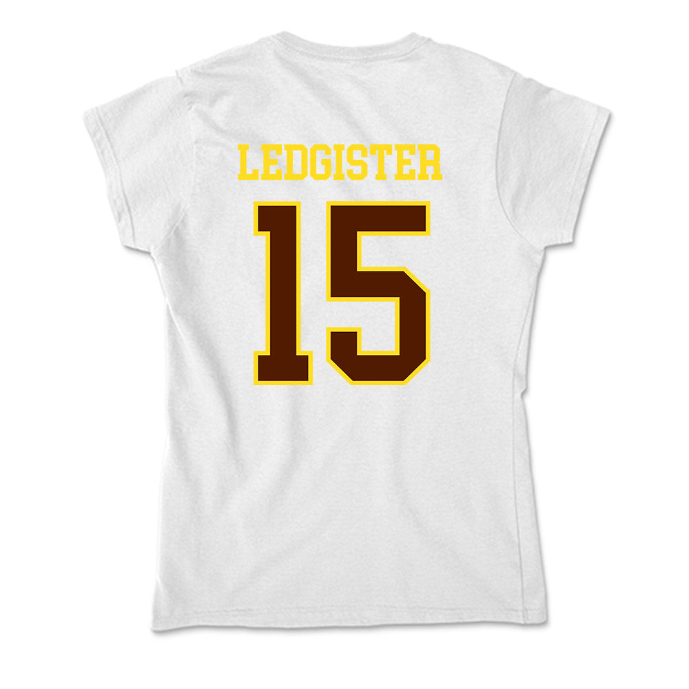Western Michigan - NCAA Football : Fitzroy Ledgister - Soft Style Women’s T-Shirt-1