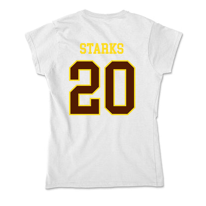 Western Michigan - NCAA Women's Basketball : Kailey Starks - Soft Style Women’s T-Shirt-1