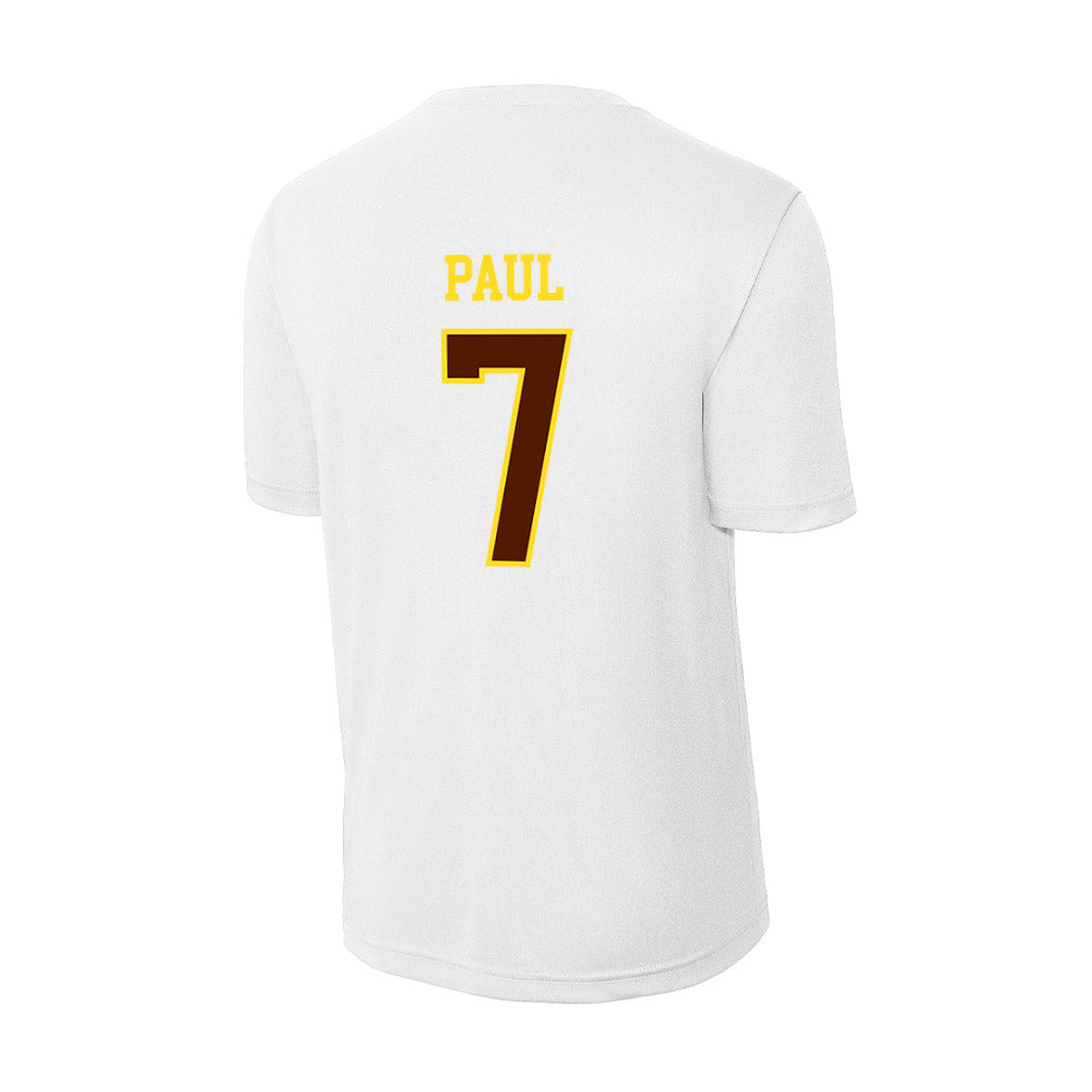 Western Michigan - NCAA Football : Isaiah Paul - Activewear T-Shirt-1