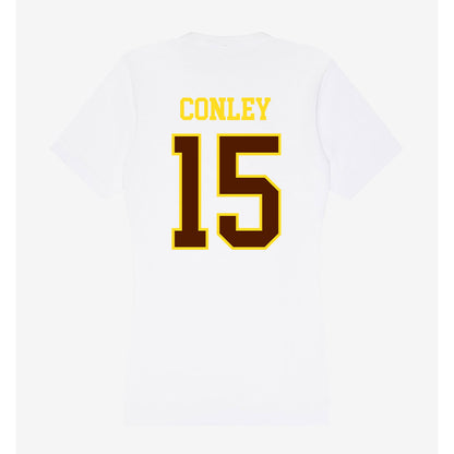 Western Michigan - NCAA Football : Cade Conley - Women's V-Neck T-Shirt-1