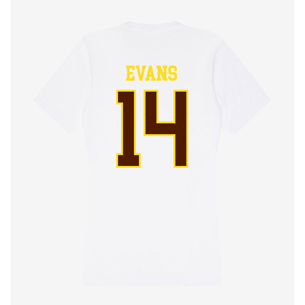 Western Michigan - NCAA Men's Tennis : Drew Evans - Women's V-Neck T-Shirt-1