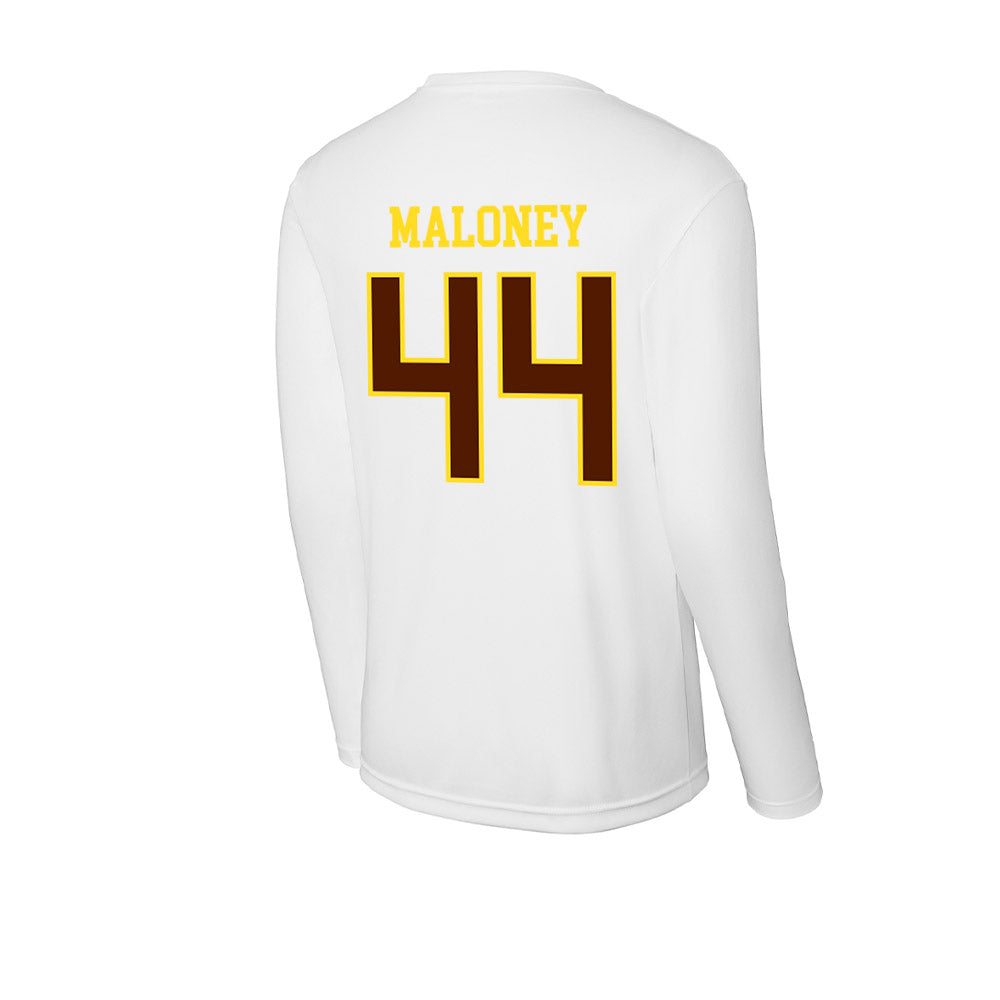 Western Michigan - NCAA Baseball : Matt Maloney - Activewear Long Sleeve T-Shirt-1