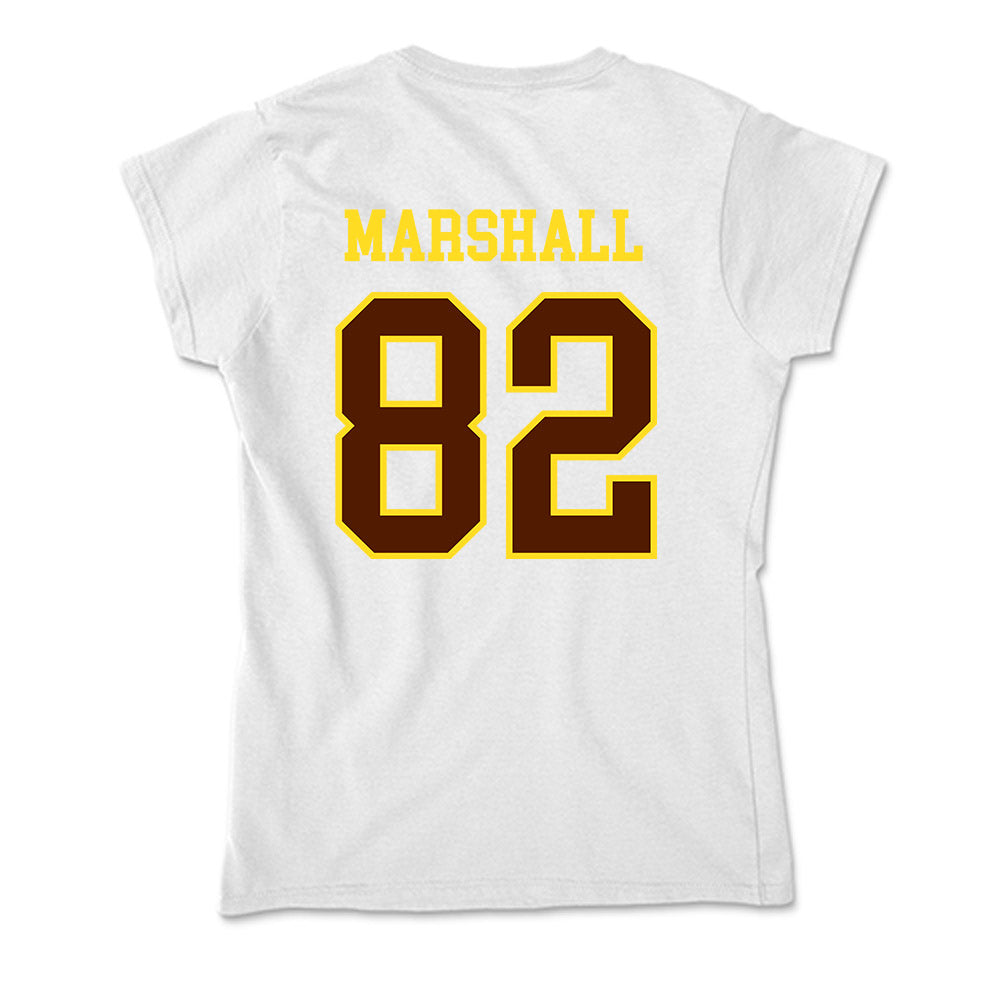 Western Michigan - NCAA Football : Terence Marshall - Soft Style Women’s T-Shirt-1