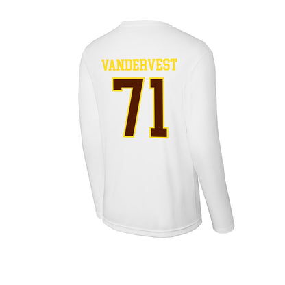 Western Michigan - NCAA Football : Adam Vandervest - Activewear Long Sleeve T-Shirt-1