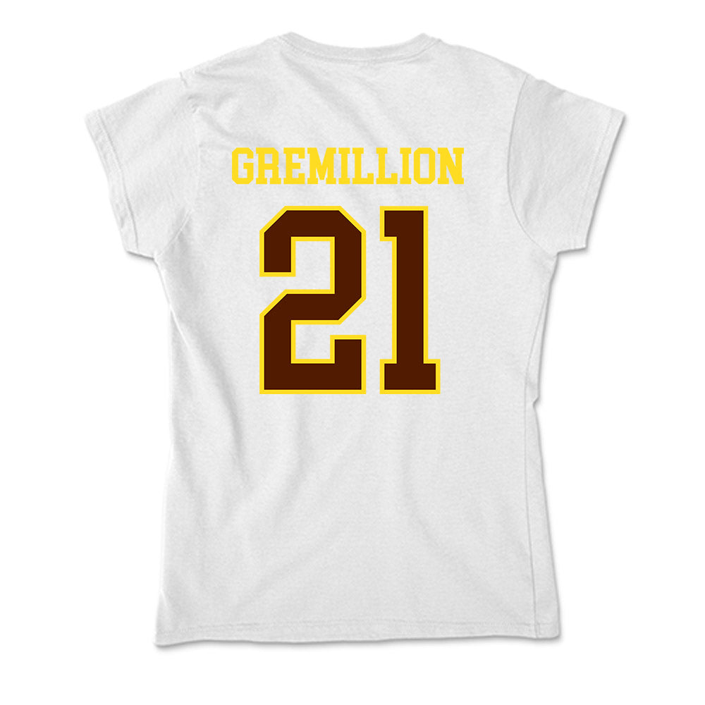 Western Michigan - NCAA Softball : Jensen Gremillion - Soft Style Women’s T-Shirt-1